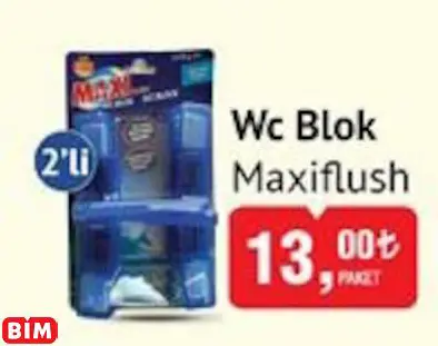 MAXİFLUSH WC BLOK MAXİFLUSH WC BLOK